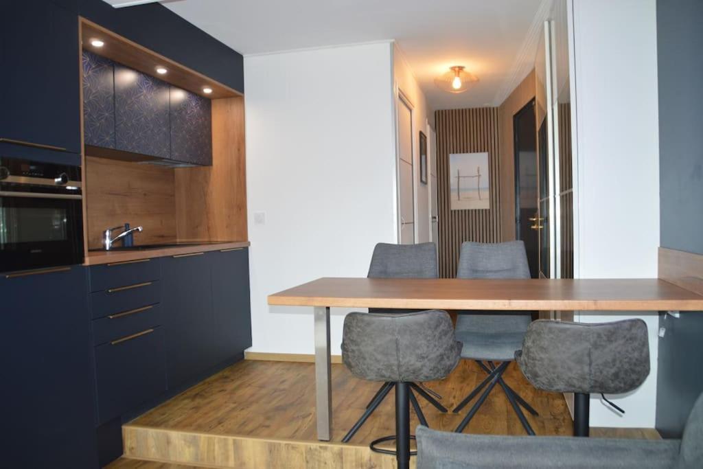 Mini-Duplex Cosy Avec Magnifique Vue Mer Deauville Exteriér fotografie